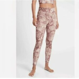 Athleta Elation Rose Floral Printed Tight Pant‎ Leggings
